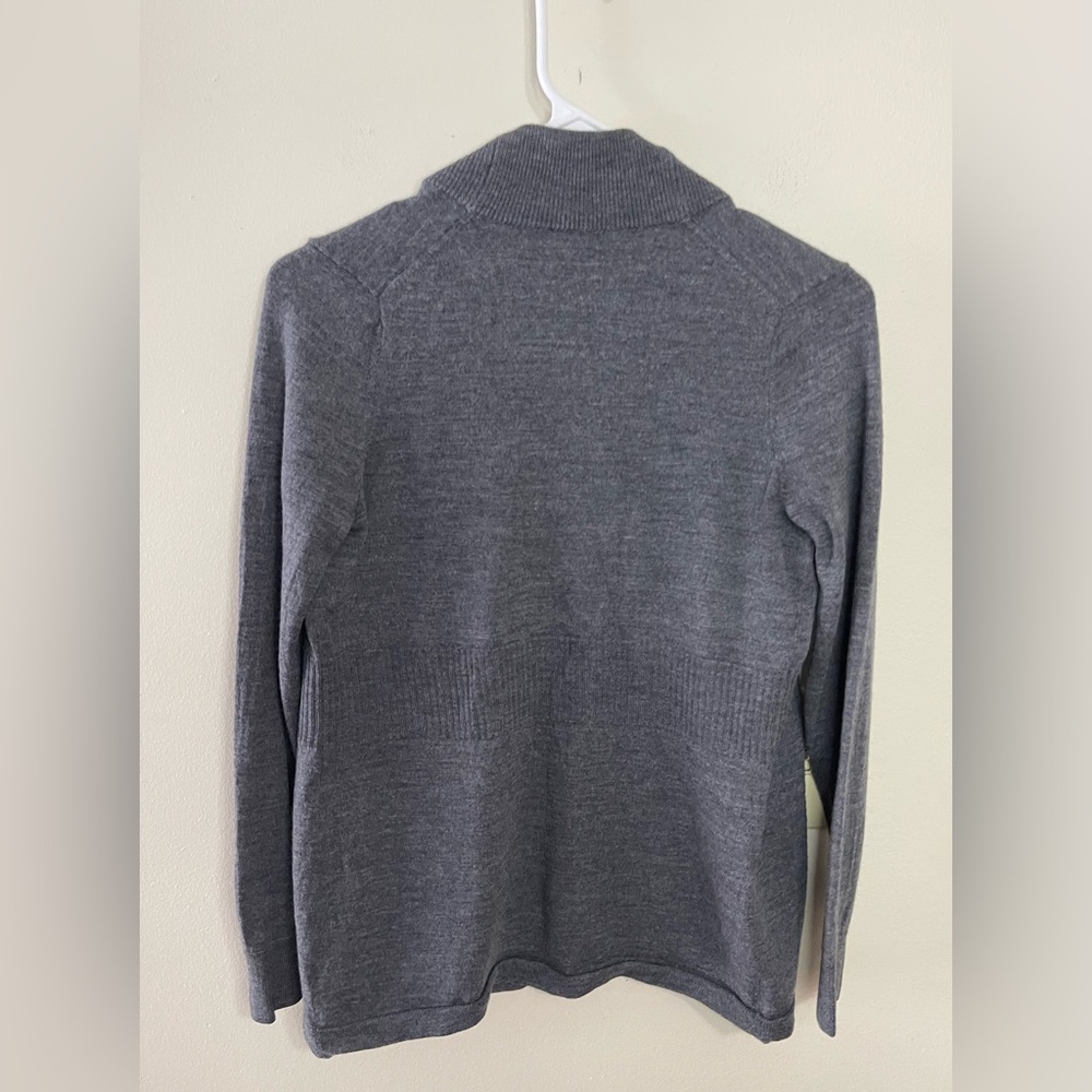 Talbots Women’s Cardigan Open Front Pure Merino Wool Sz Small. - Picture 15 of 17